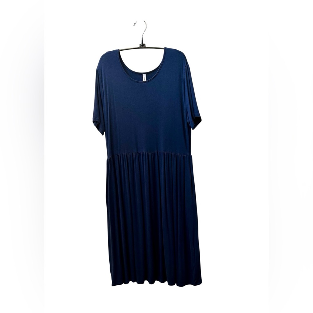D B MOON XL Navy Blue Dress